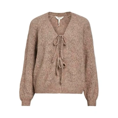 Image of Object Objflora Cardigan Cardigan, Women&#039;s, Size: XS, Desert taupe