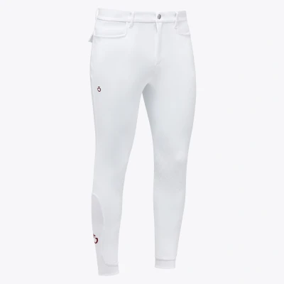 Image of Cavalleria Toscana Mens New Grip Breeches White IT48 UK32 FR40 Riding Horse Equestrian
