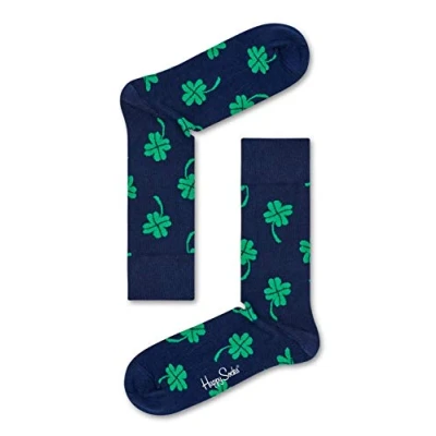 Image of Happy Socks Unisex Big Luck Sock, Blue (Navy 6000), 41 46