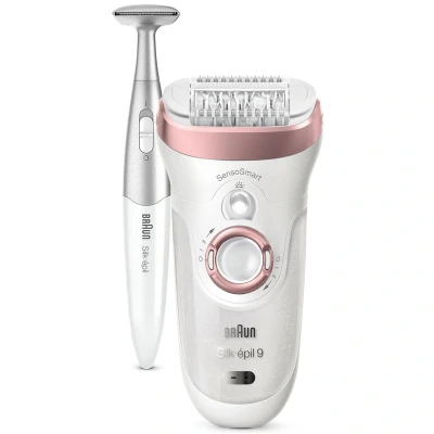 Image of Braun Silk épil 9 9/980 Epilator, White/Rose Gold