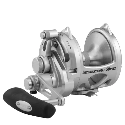 Image of Penn International VISX Silver Zeevis Reel 12