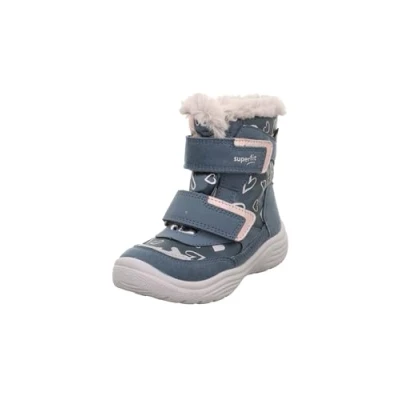 Image of Superfit Crystal Winter boots for kids, Size: 8K, Blau/silver Imitation leather/ textile