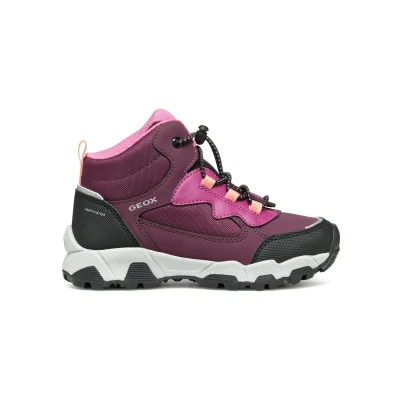 Image of Geox J MAGNETAR G. B ABX Sneaker, 5 UK Red,