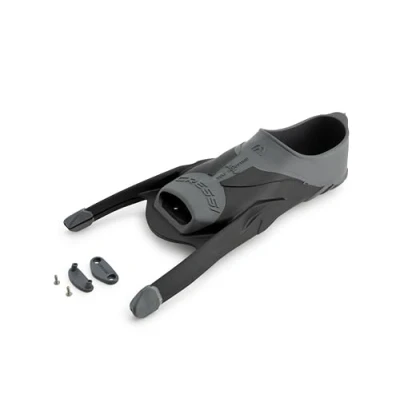 Image of Cressi Gara Turbo Foot Pocket, Black/Grey, 40/41
