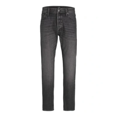 Image of JACK &amp; JONES Men&#039;s Jeans, Black Denim, 30W / 32L