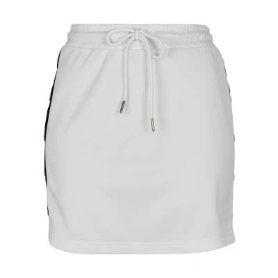 Image of Urban Classics Curvy Ladies Track Skirt Aline skirt, Women&#039;s, Size: Small, White