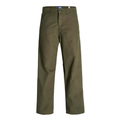 Image of Jack &amp; Jones Junior Jpstalex Jjbarkley Carpenter PANT Trousers for kids, Size: 15y, Olive night