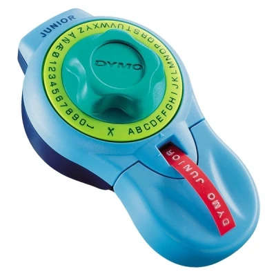 Image of DYMO Junior Home Embossing Label Maker 42 Character Wheel with Large Knob No Batteries Required