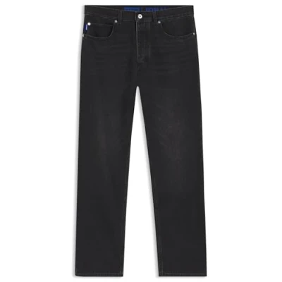 Image of HUGO Jonah Straight leg jeans, Men&#039;s, Size: 29x32, Dark grey