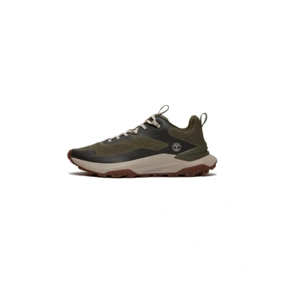 Image of Timberland LOW LACE UP Trainers, Men&#039;s, Size: 7, Dark green knit Textile