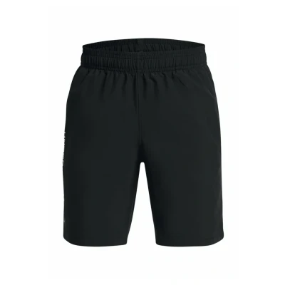 Image of Under Armour TECH Woven Wordmark Sports shorts Black for kids, Size: 18 20y,