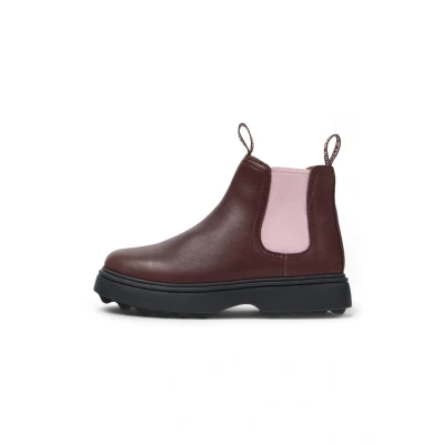 Image of Camper Norte Ankle boots for kids, Size: 2.5, Burgundy shoes