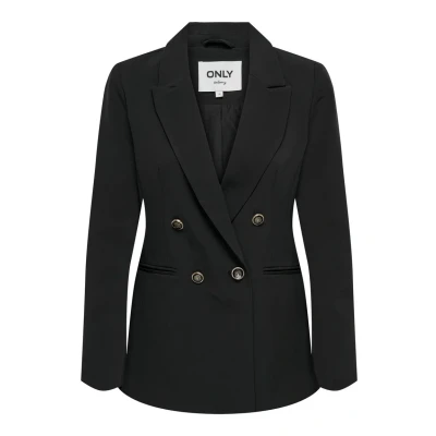 Image of ONLY Onlastrid LIFE FIT Blazer, Women&#039;s, Size: 10, Black