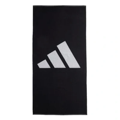 Image of adidas Performance Large Towel, Size: One Size, Black white
