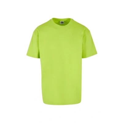 Image of Urban Classics Heavy Basic Tshirt, Men&#039;s, Size: Medium, Frozenyellow