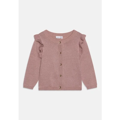 Image of Name it Nmfabinne CARD Cardigan for kids, Size: 9 12m, Deauville mauve