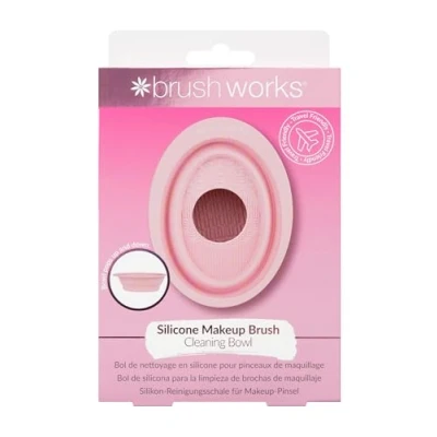 Image of brushworks Silicone Makeup Brush Cleaning Bowl
