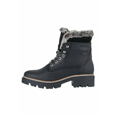 Image of Tamaris Winter boots, Women&#039;s, Size: 5.5, Black Leather