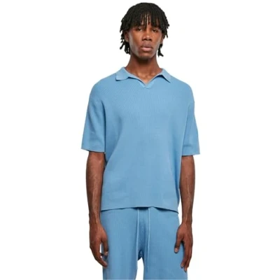 Image of Urban Classics Polo shirt, Men&#039;s, Size: Large, Horizonblue