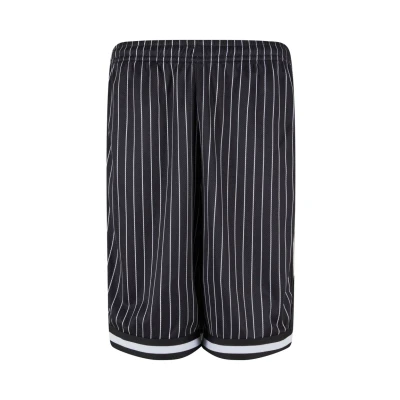 Image of Urban Classics Striped Shorts, Men&#039;s, Size: Large, Black white