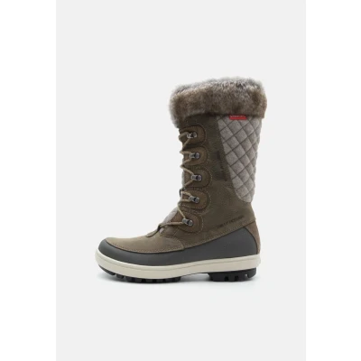 Image of Helly Hansen Women&#039;s Garibaldi Vl Insulated Winter Boots Hiking, 746 Bedrock Pebble, 6.5 UK