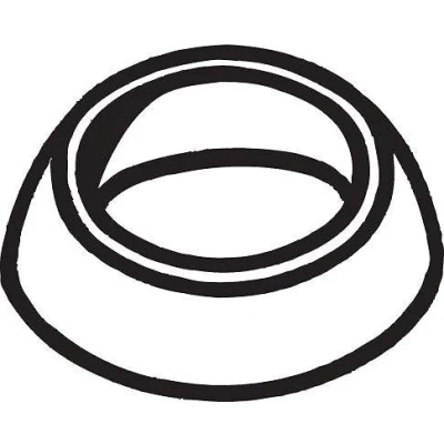 Image of Gasket, exhaust pipe BOSAL 256 306