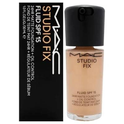 Image of MAC Studio Fix Fluid Broad Spectrum SPF15 Foundation 30ml (Various Shades) NC27