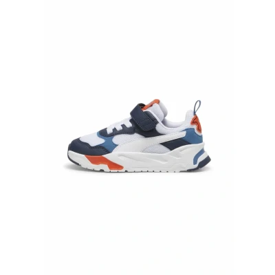 Image of Puma Trainers for kids, Size: 4.5K, Club navy white redmazing blue horizon Synthetics/textile