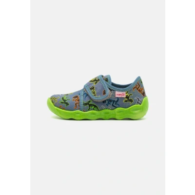 Image of Superfit Bubble Slippers for kids, Size: 5, Türkis/mehrfarbig Textile