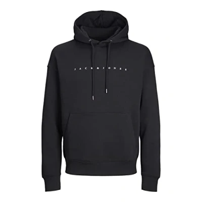 Image of Jack &amp; Jones Estar Sweatshirt black, Men&#039;s, Size: 4XL, Black