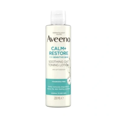 Image of Aveeno Face Calm and Restore Soothing Toner 200ml