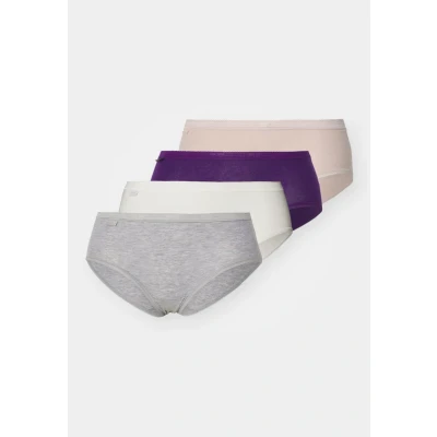 Image of Sloggi Basic MIDI 4 PACK Briefs, Women&#039;s, Size: 10, Multiple colours