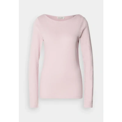 Image of Marc OPolo Women&#039;s Long Sleeved Shirt Made of Organic Cotton with Boat Neck, 609, L