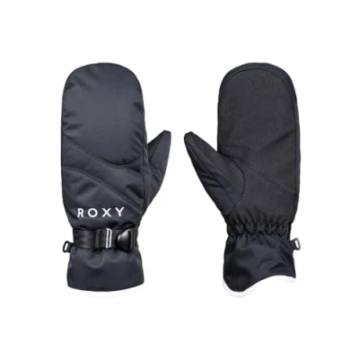 Image of ROXY Jetty Solid Mitten Mittens, Women&#039;s, Size: Large, True black