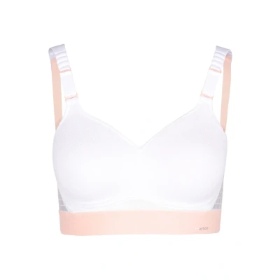 Image of triaction by Triumph Hybrid LITE High support sports bra white, Women&#039;s, Size: 34A, White