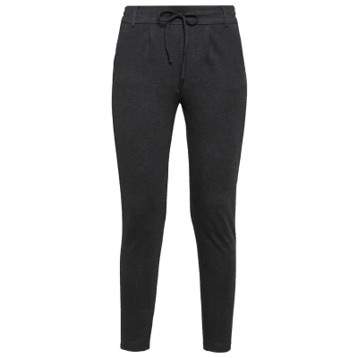 Image of ONLY Onlpoptrash LIFE EASY COL NOOS Trousers, Women&#039;s, Size: XSx30, Dark grey melange