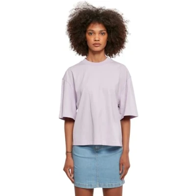 Image of Urban Classics Oversized Basic Tshirt, Women&#039;s, Size: XXL, Lilac