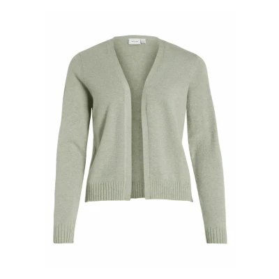 Image of VILA Viril Cardigan, Women&#039;s, Size: Small, Oil green