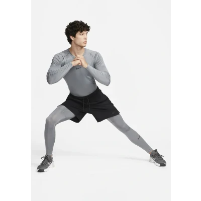 Image of Nike Performance Leggings, Men&#039;s, Size: Medium, Smoke grey black