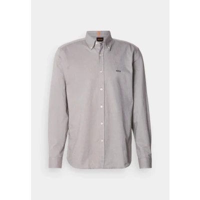 Image of BOSS Rickert Shirt, Men&#039;s, Size: XS, Grey