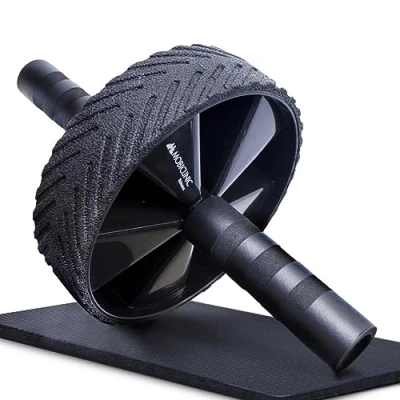 Image of Mobiclinic® Fitness, Ab roller wheel, Including Mat, Abdominal Exercise Set, equipment, European Brand, Max. load 150 kg, Home Training, Roller, Workout For Push Ups