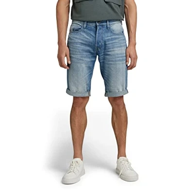 Image of G STAR Denim shorts Elto black superstretch medium aged grey, Men&#039;s, Size: 31, grey