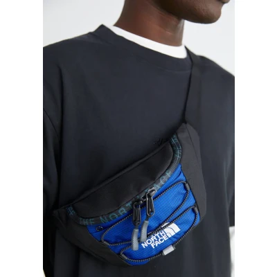 Image of The North Face Jester Lumbar Unisex Bum bag, Size: One Size, Blue/black/silver