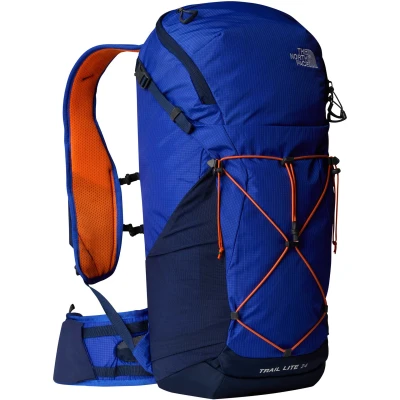 Image of The North Face Trail LITE Unisex Rucksack, Size: S/M, Blue/navy