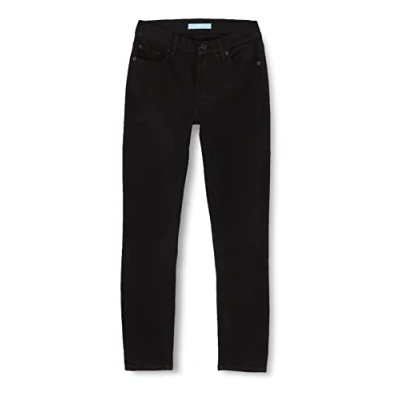 Image of 7 For All Mankind Women&#039;s Roxanne Bair Eco Jeans, Black, 26W / 26L