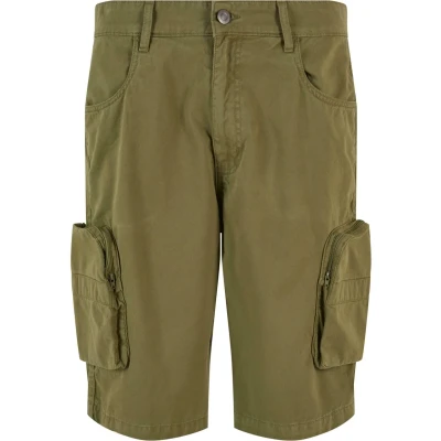 Image of Urban Classics Men&#039;s Baggy Cargo Shorts, Khaki, 28