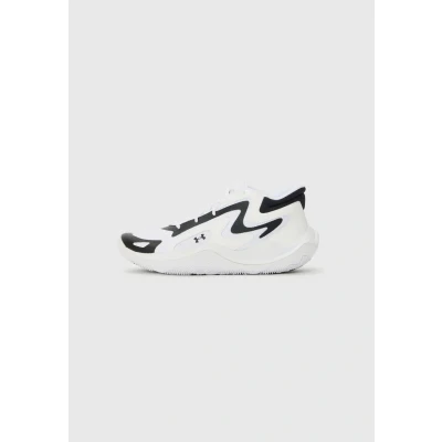 Image of Under Armour JET 25 Unisex Basketball shoes, Size: 8.5, White/black shoes