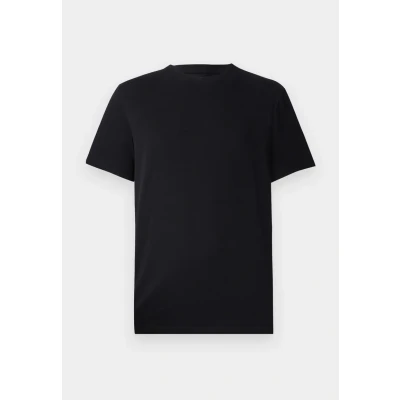 Image of Selected Homme Slhaspen Oneck Basic Tshirt, Men&#039;s, Size: Small, Black