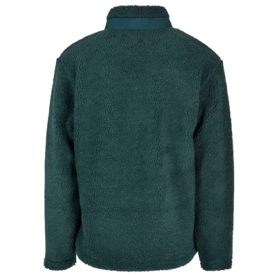Image of Urban Classics Basic Fleece jacket, Men&#039;s, Size: Medium, Bottlegreen