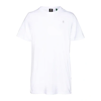 Image of G STAR RAW Men&#039;s Base Straight Fit T Shirt, White (White D16411 336 110), XS